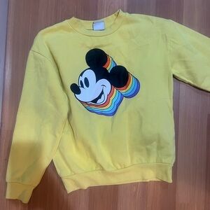 Rainbow Mickey sweatshirt. Mickey and co from Disneyland. Xxs and Xs available.
